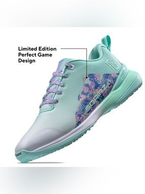 Sqairz GFP™ Perfect Game Palm Turf baseball shoes. new. size 9